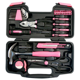 Apollo Precision Tools DT9706P 39-Piece Pink General Tool Set