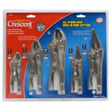 Crescent 5-Piece Locking Plier Set