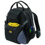 Custom Leathercraft 1134 Tool Backpack, 48-Pocket